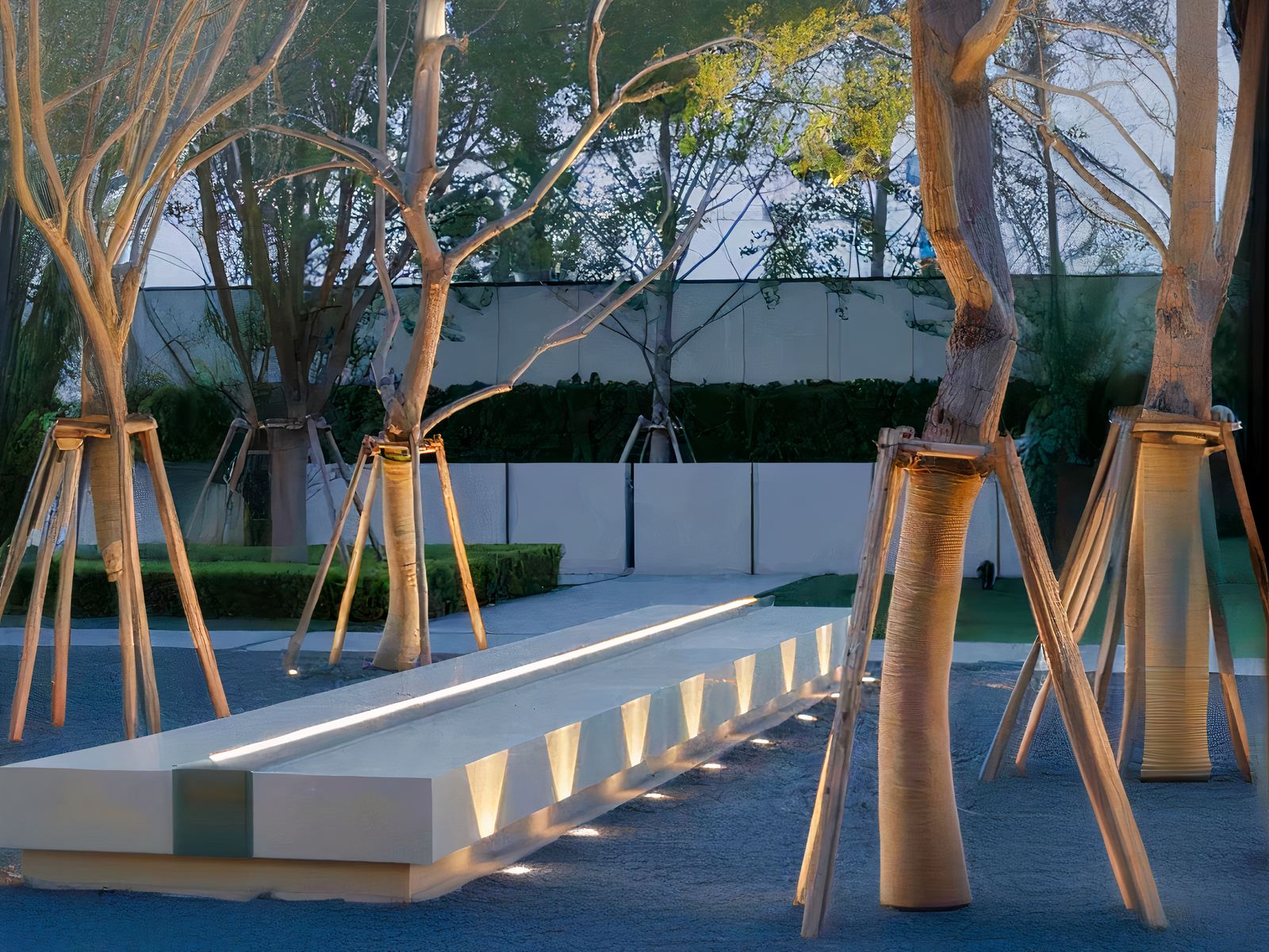 Spot LED extérieur encastrable imperméable et compact