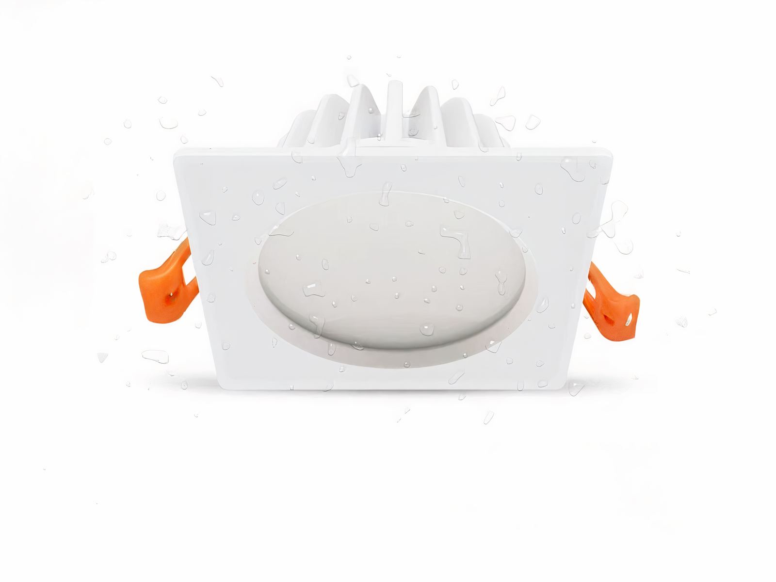 Spot LED salle de bain imperméable et carré