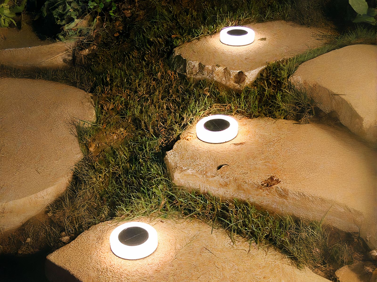 Spot LED solaire moderne et design