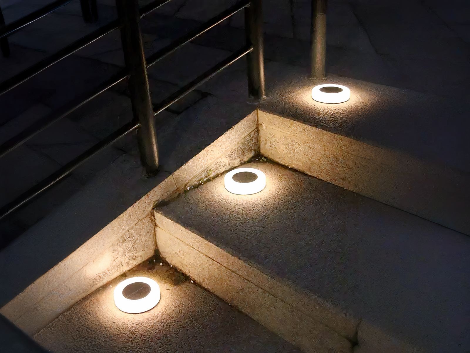 Spot LED solaire moderne et design