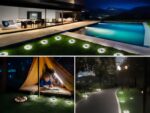 Spot LED solaire pratique et facile à installer