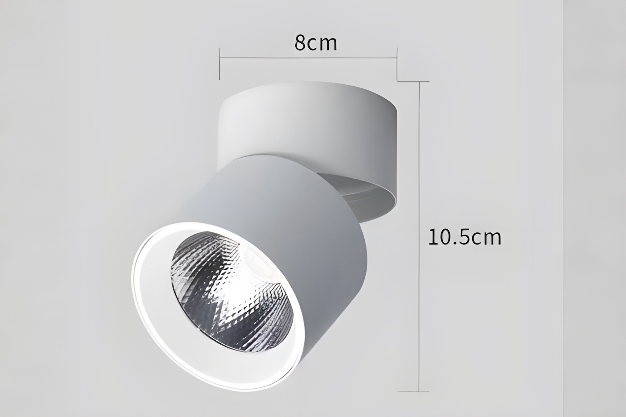 Spot LED plafond rotatif avec lumière variable Spot LED plafond rotatif avec lumière variable – Image 4