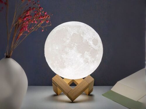 Veilleuse LED décorative en forme de lune