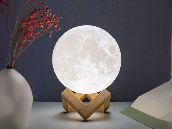 Veilleuse LED décorative en forme de lune