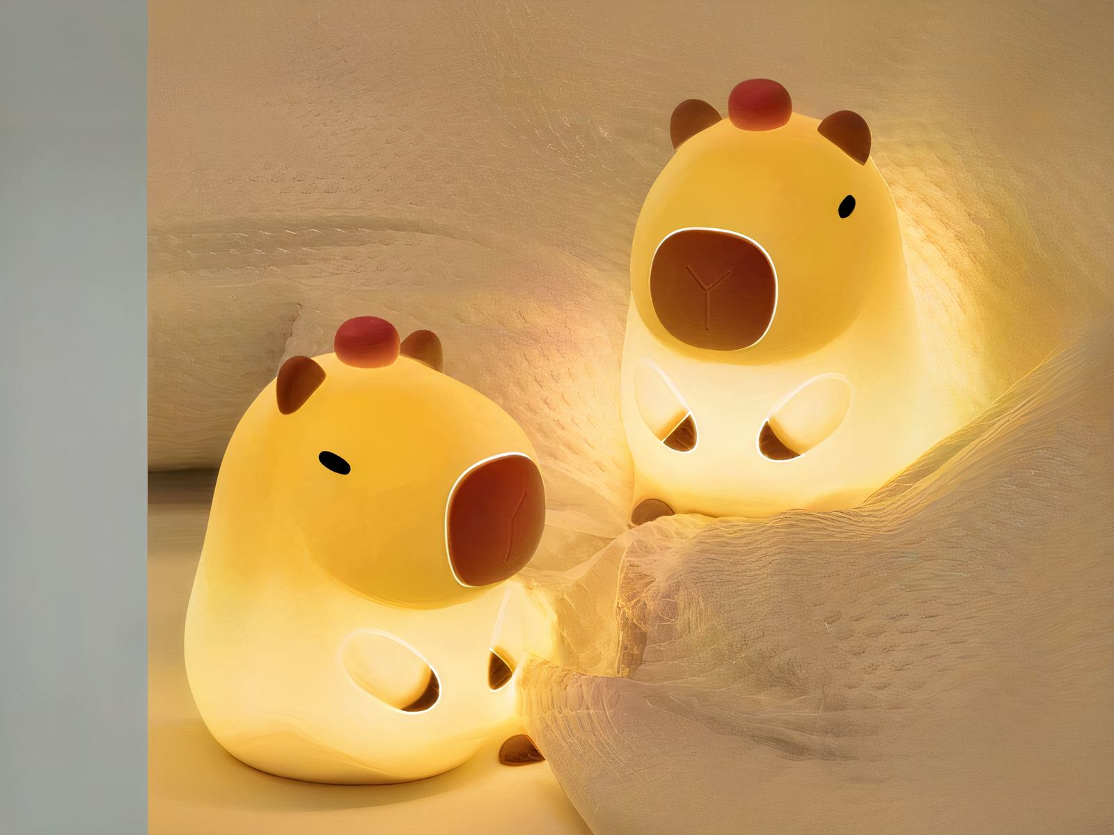 Veilleuse LED en forme d'animal pour enfant