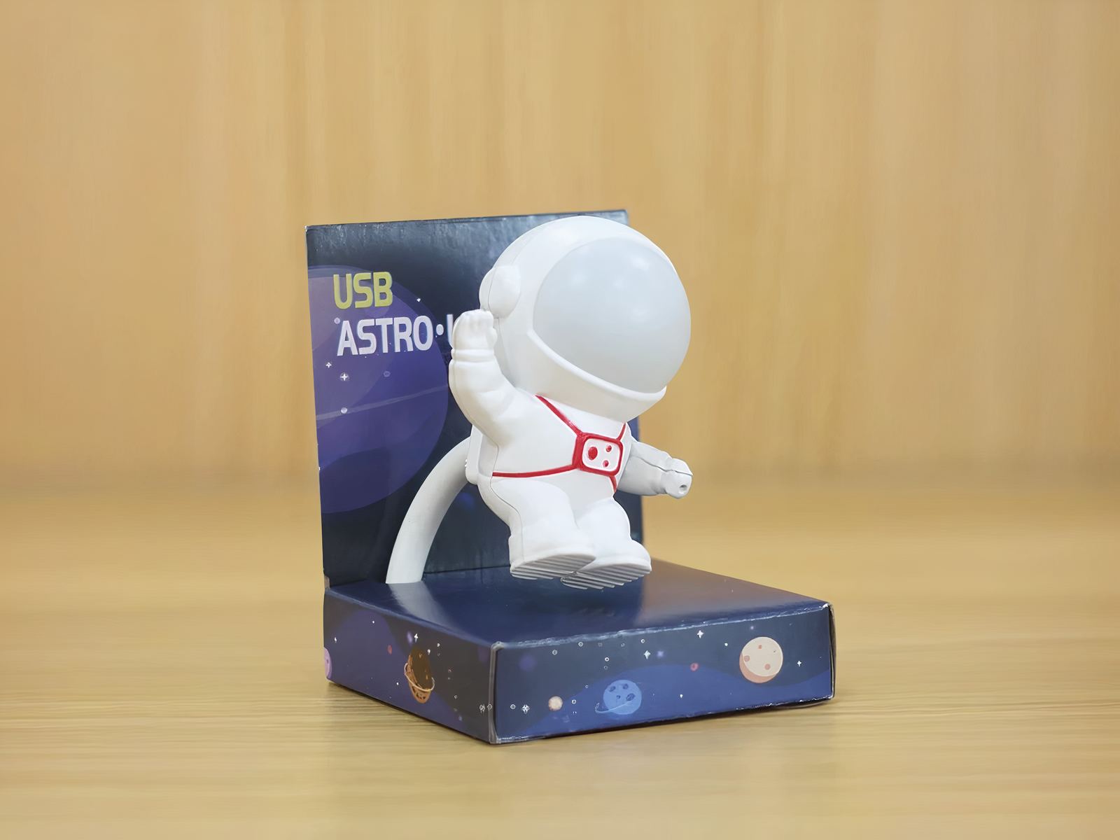 Veilleuse LED flexible en forme d'astronaute