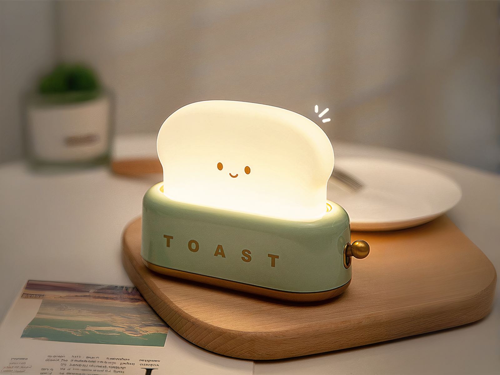 Lampe LED sans fil amusante style grille-pain Lampe LED sans fil amusante style grille-pain – Image 7