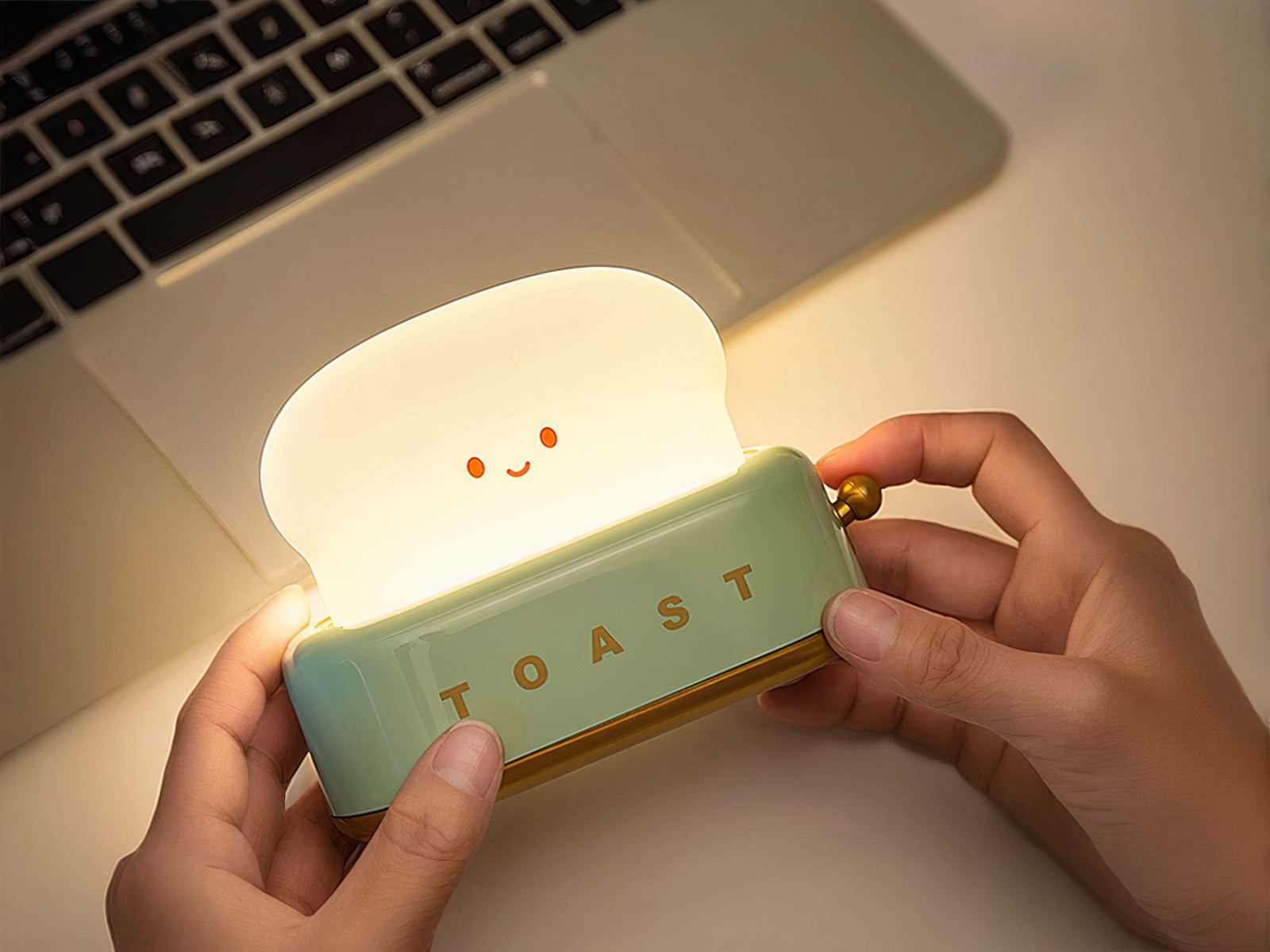 Lampe LED sans fil amusante style grille-pain Lampe LED sans fil amusante style grille-pain – Image 5