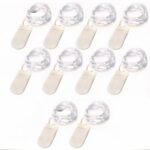 Lot de dix rubans LED à pile 3m étanches et décoratifs sur fond blanc