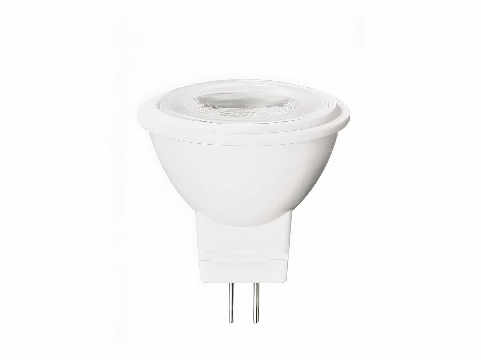 Ampoule LED G4 / GU4 lumière froide sur fond blanc