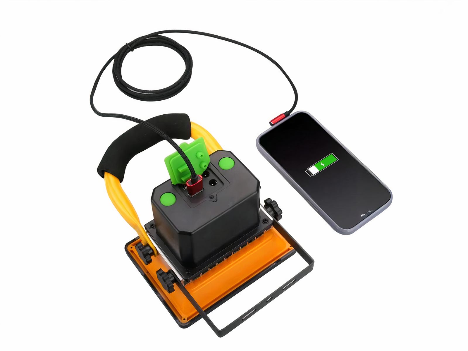 Lampe de travail LED à rotation sur pied imperméable