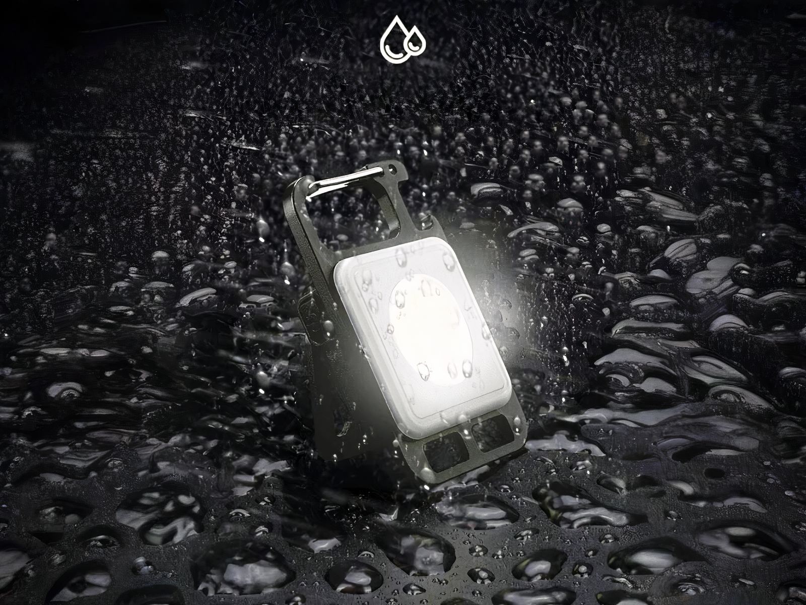 Lampe de travail LED mini porte-clés multifonction