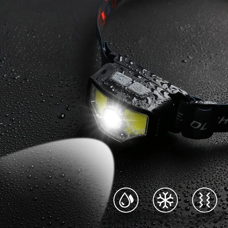 Lampe frontale LED étanche et puissante
