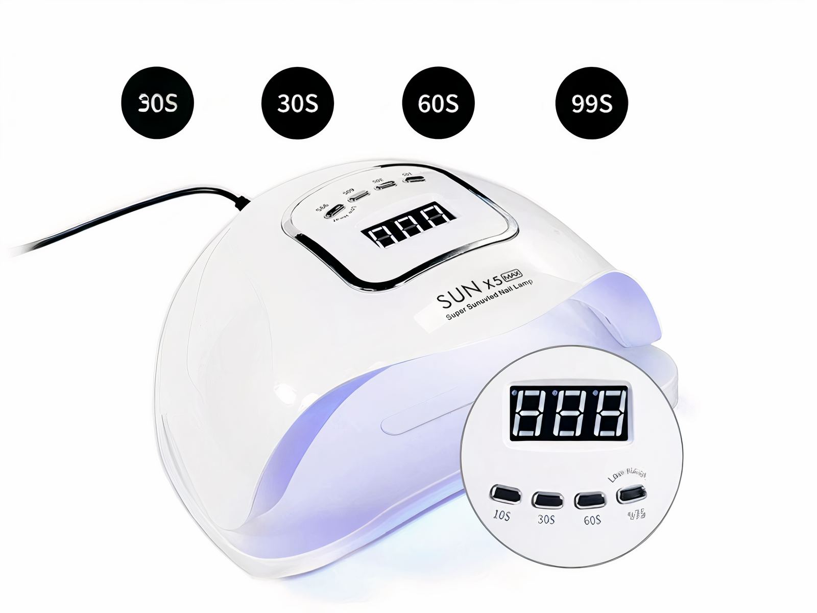 Lampe LED ongle UV à capteur infrarouge