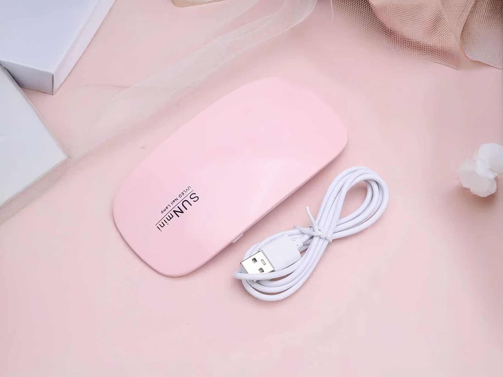 Lampe LED ongle UV pliable et portable