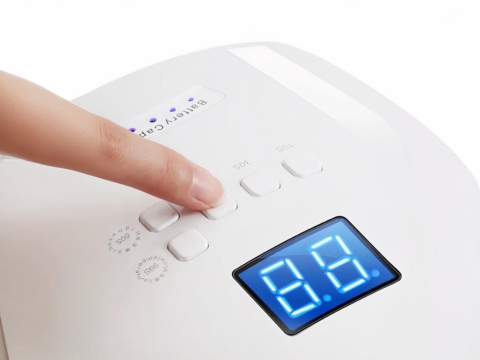 Lampe LED ongle UV rechargeable avec capteur infrarouge