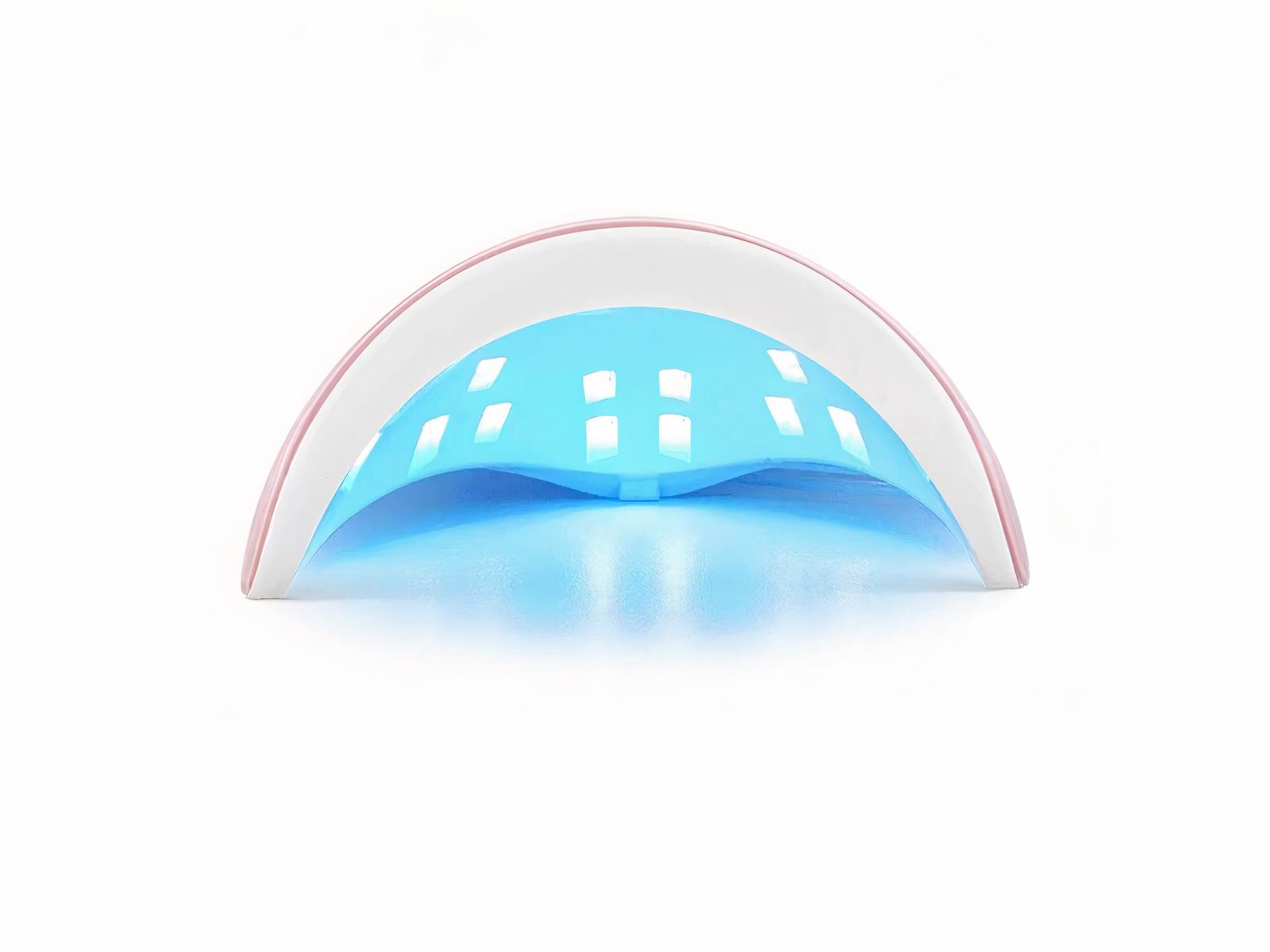 Lampe LED ongle UV rose design arrondi