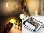 Lampe LED rechargeable à détecteur de mouvement