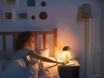Lampe LED rechargeable en forme de champignon