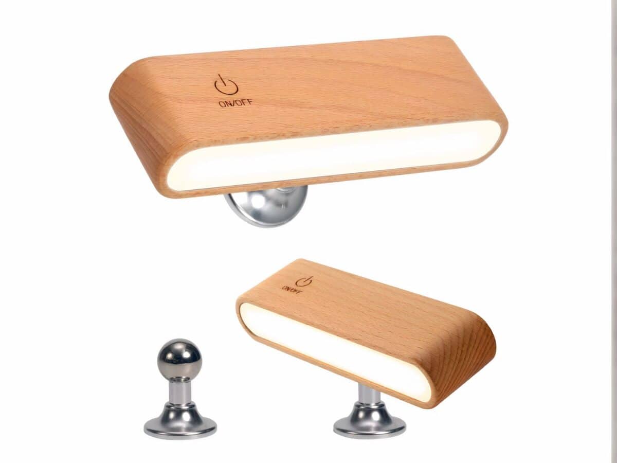 Lampe LED rechargeable style épuré et moderne