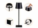 Lampe LED rechargeable style lampe de table moderne