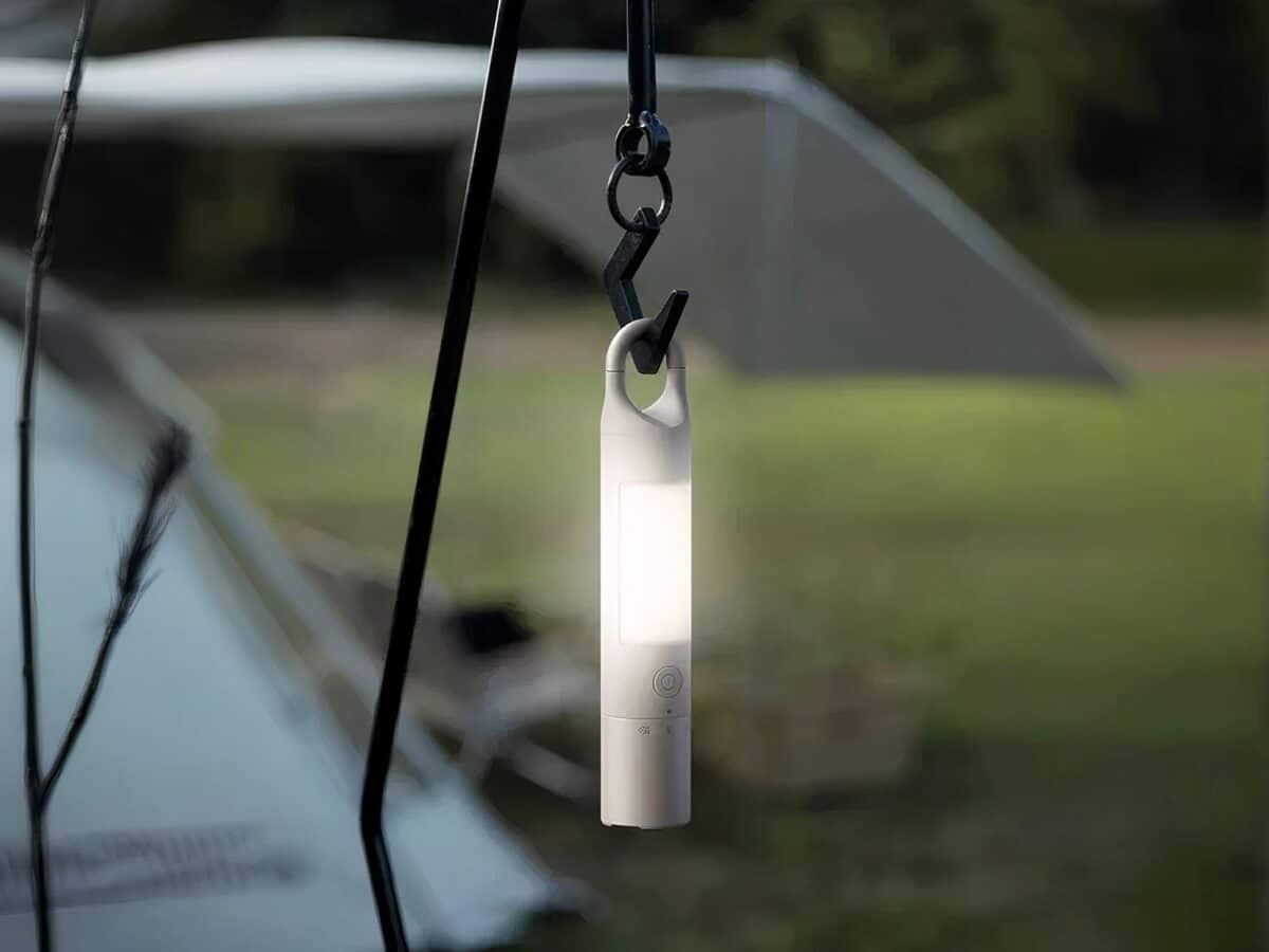 Lampe LED sans fil avec crochet extensible
