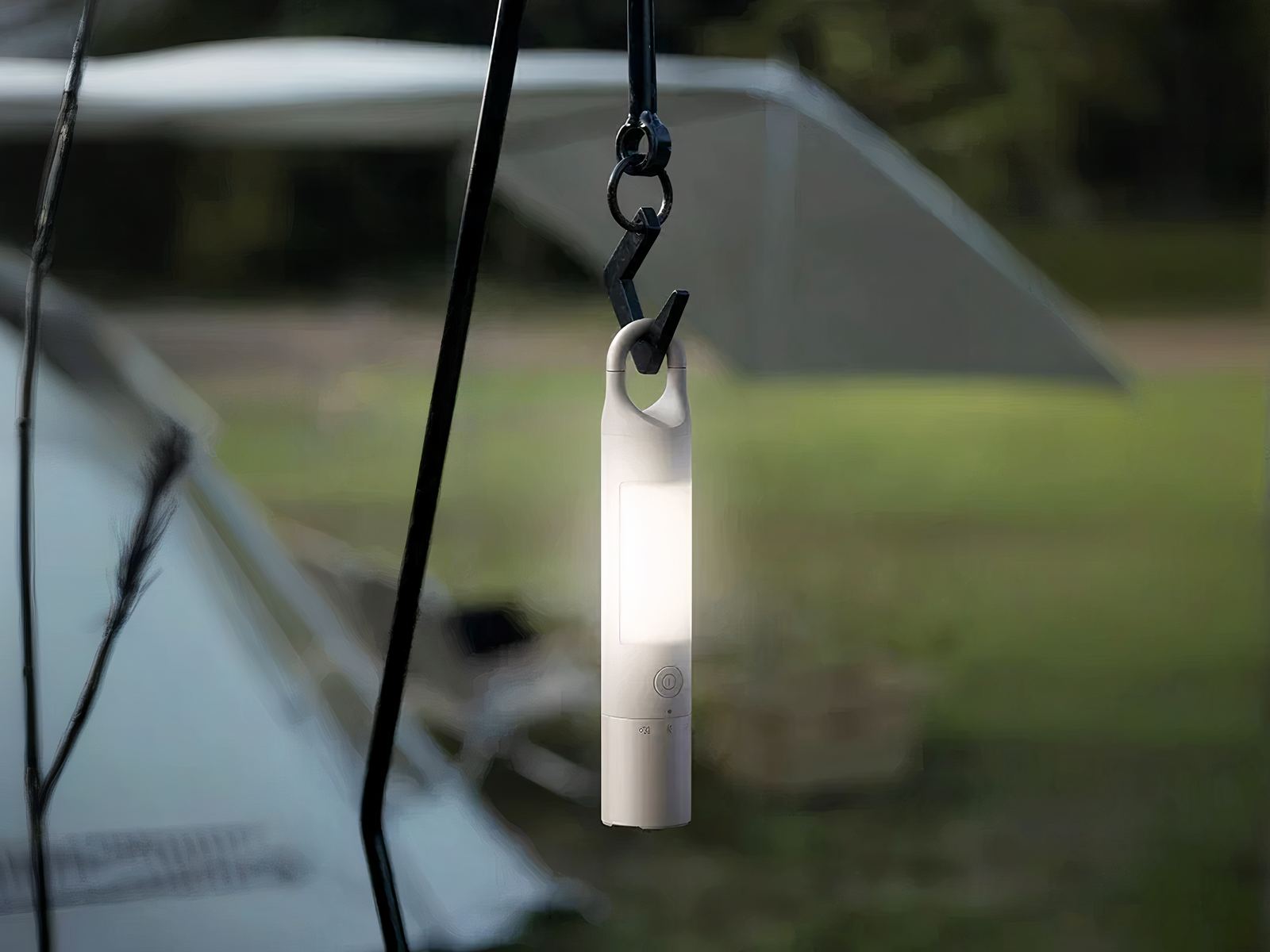 Lampe LED sans fil avec crochet extensible