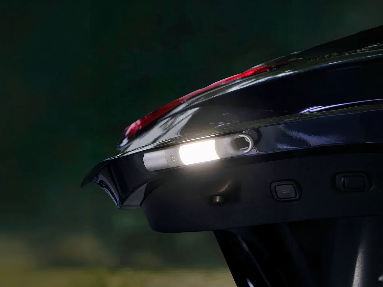 Lampe LED sans fil avec crochet extensible