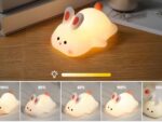Lampe LED sans fil et rechargeable style lapin