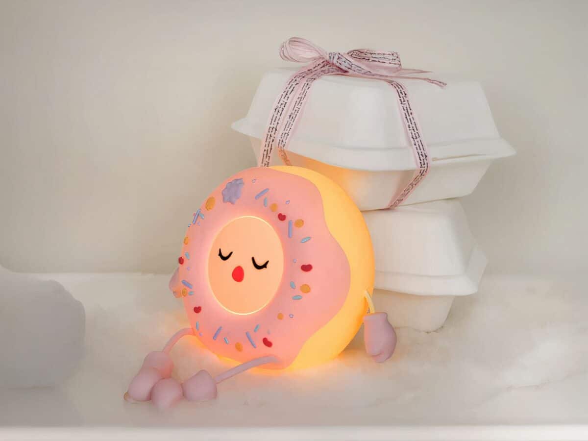 Lampe LED sans fil style veilleuse donut
