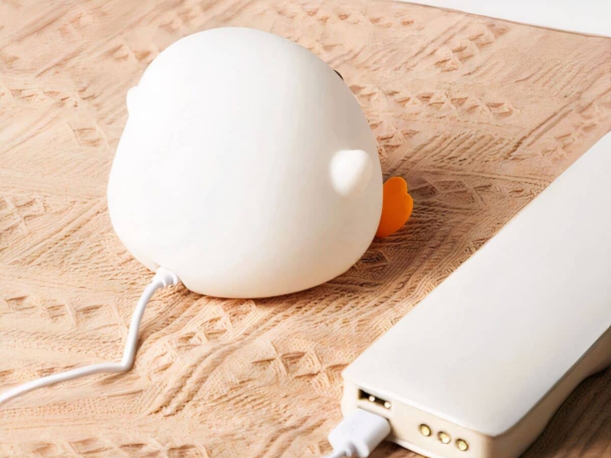 Lampe LED sans fil tactile en forme de canard