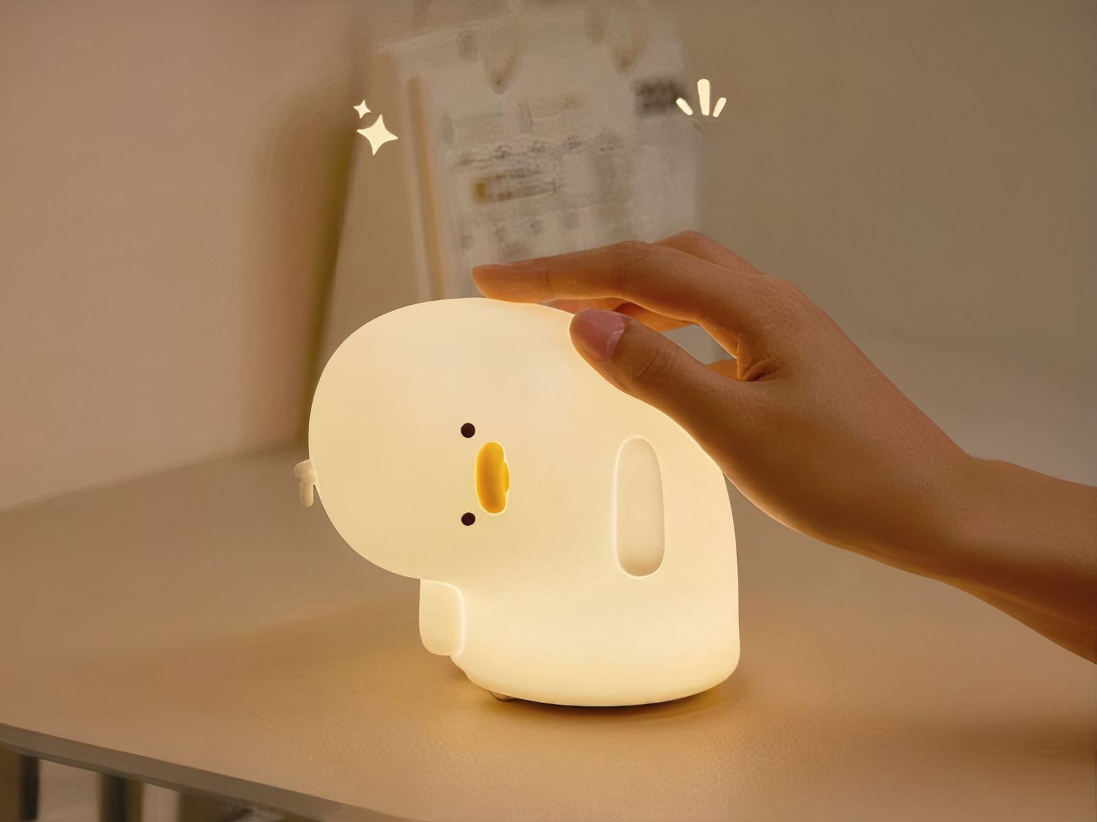 Lampe LED sans fil veilleuse canard amusant