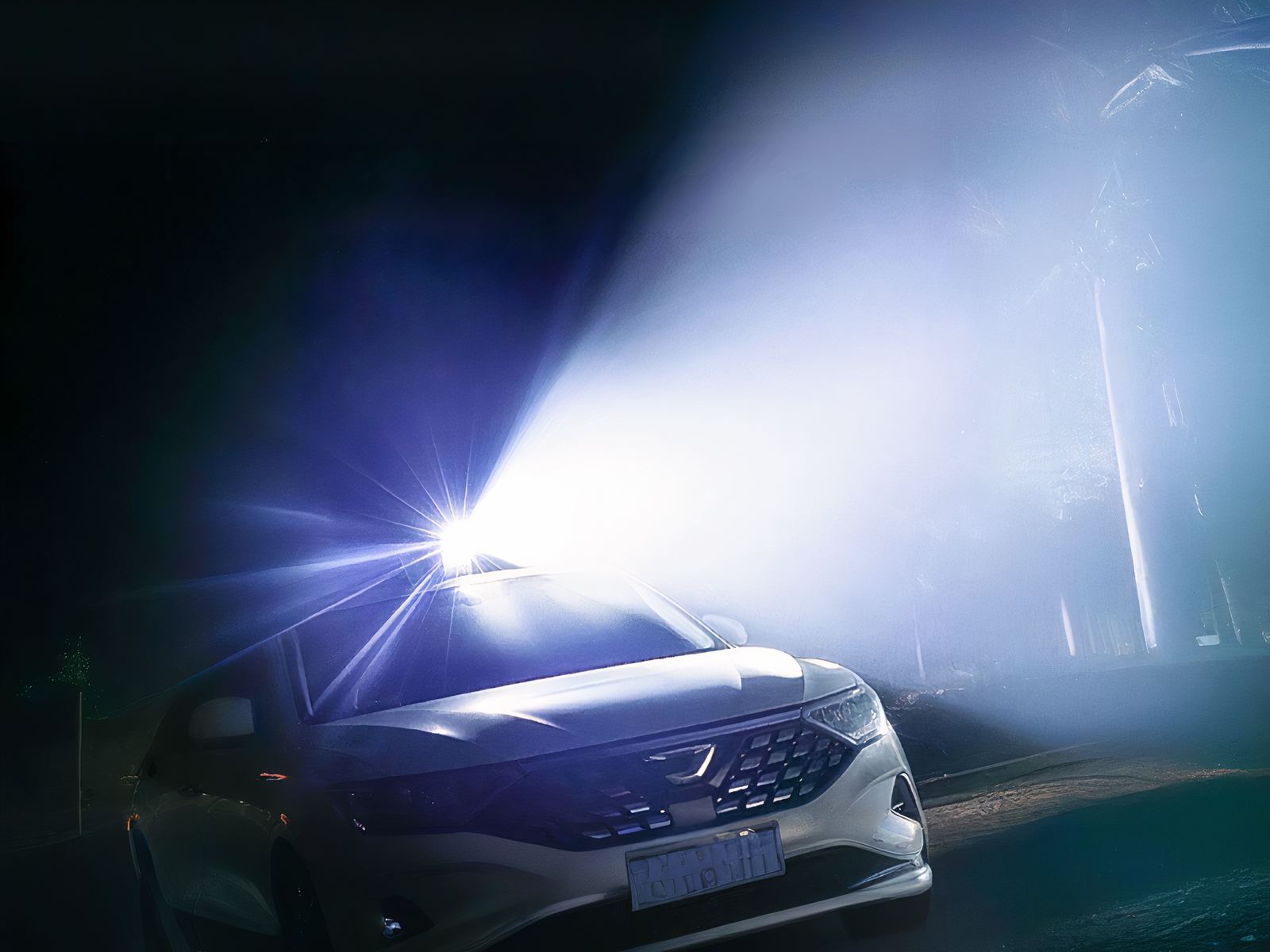 Lampe torche LED noire à haute puissance