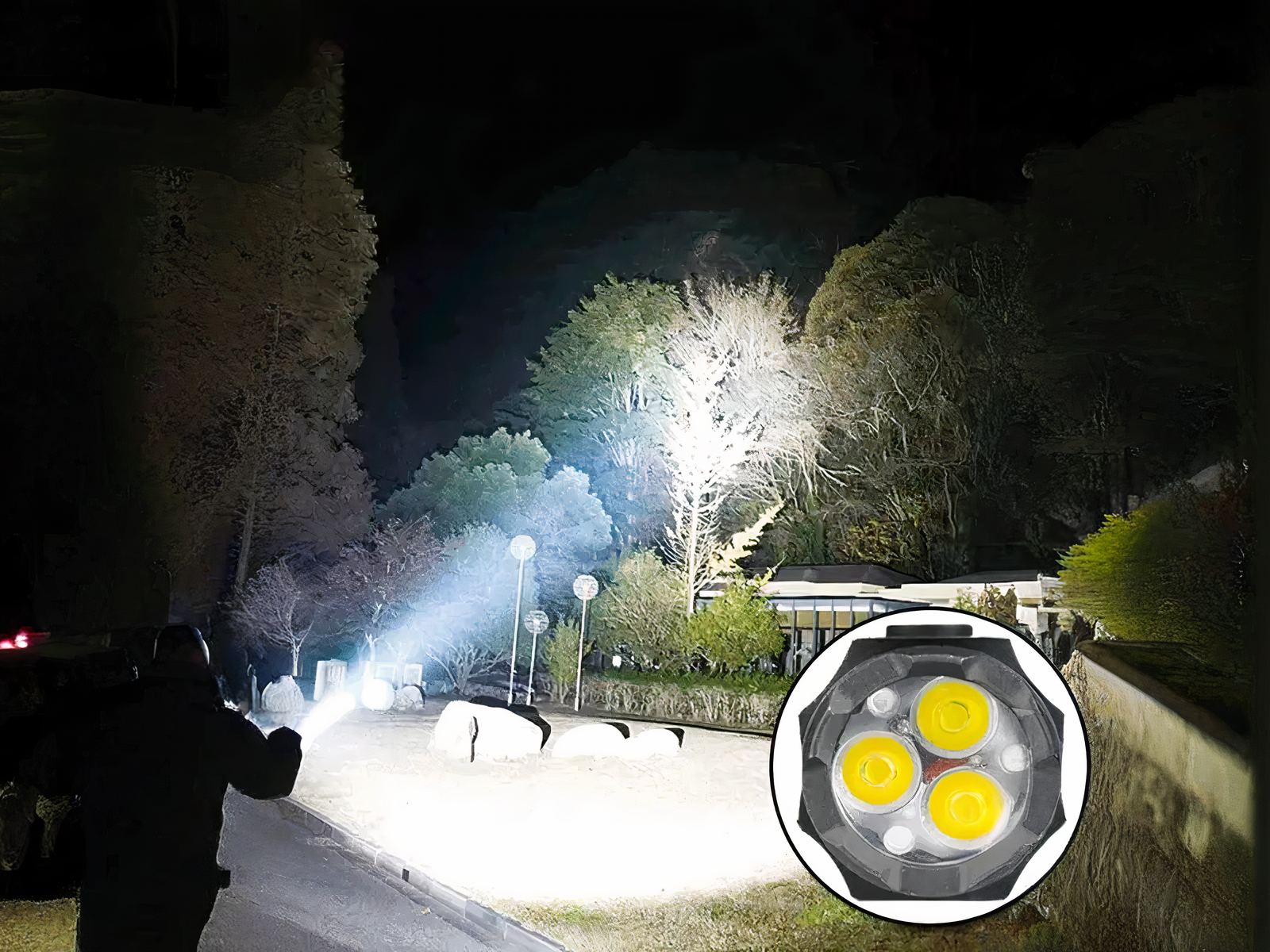 Lampe torche LED pratique petit format