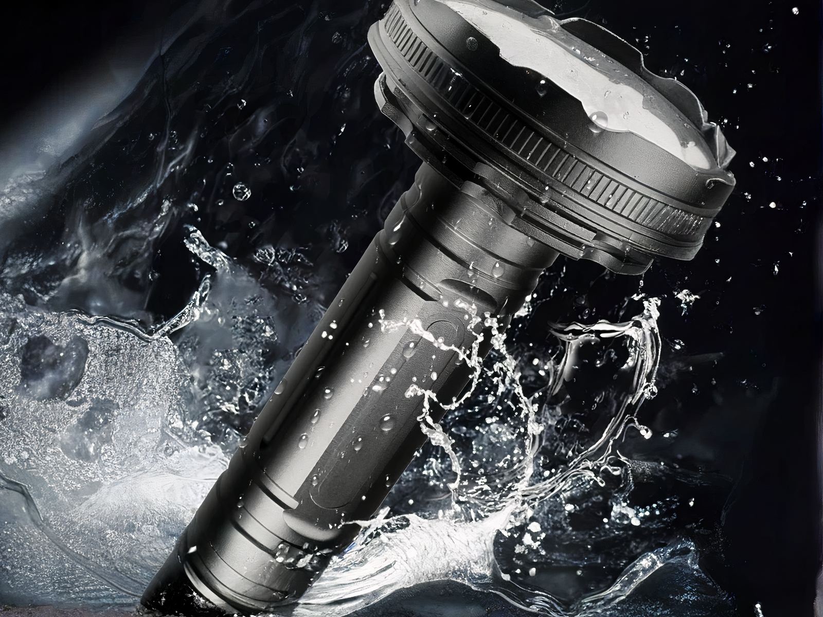 Lampe UV LED étanche en aluminium style lampe torche