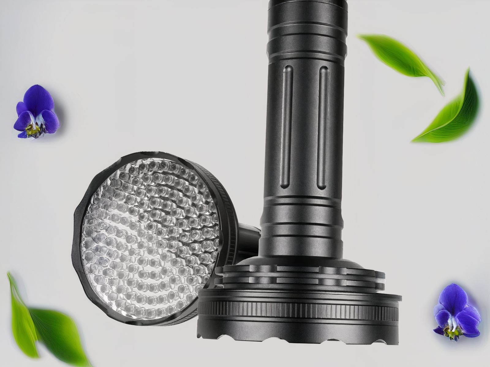 Lampe UV LED étanche en aluminium style lampe torche