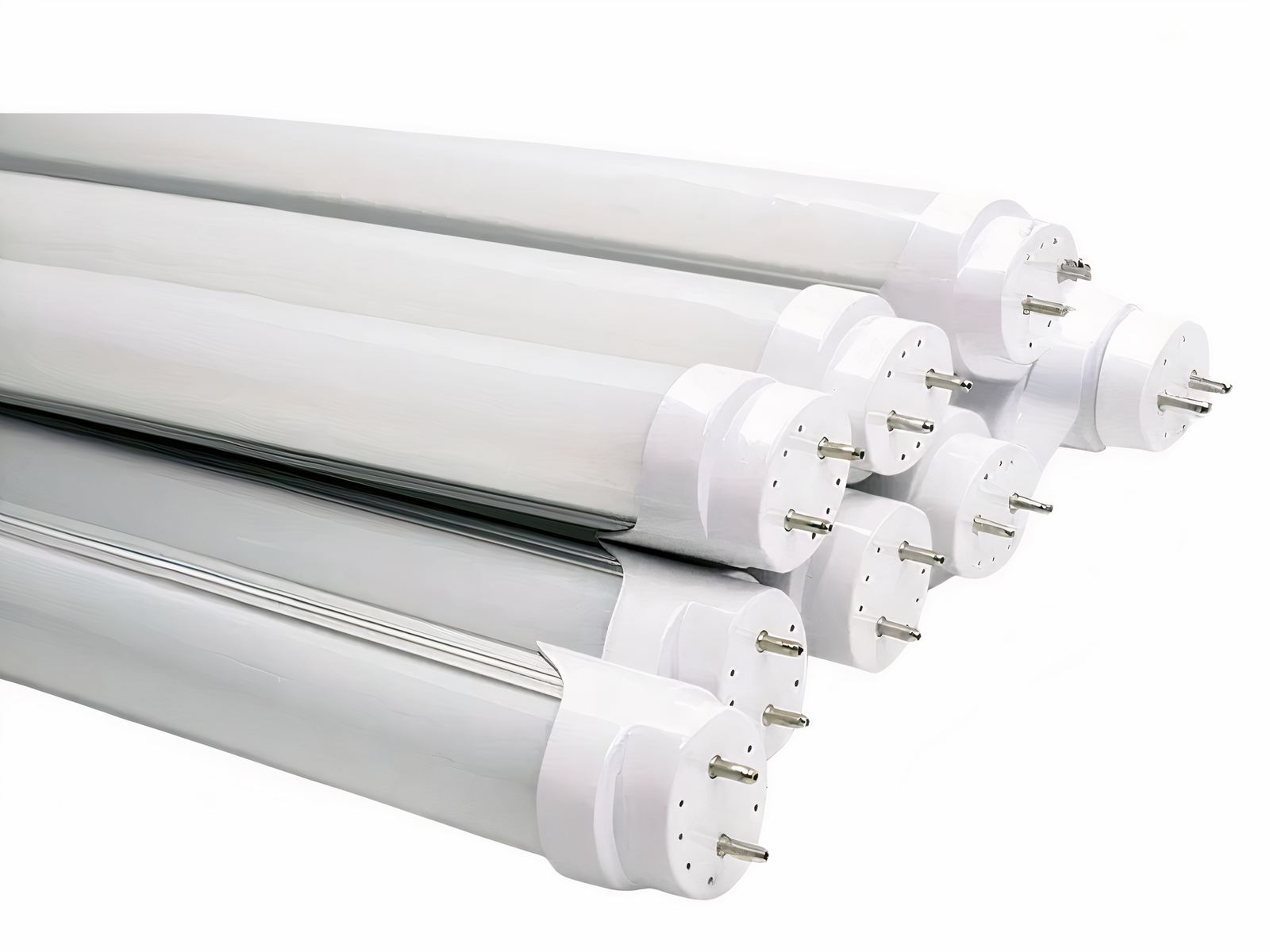 Lot de deux tubes LED fluorescents et pratiques