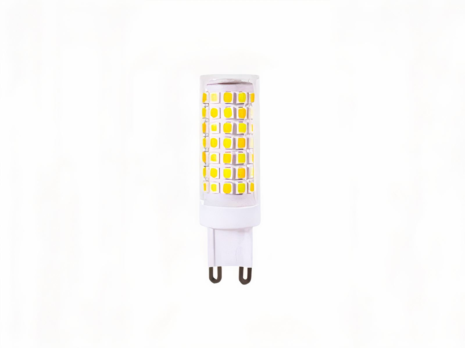 Lot de dix ampoules LED G9 lumière chaude