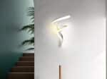 Luminaire LED mural blanc chic et élégant