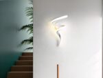 Luminaire LED mural blanc chic et élégant