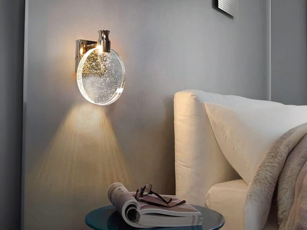 Luminaire LED mural chic et raffiné