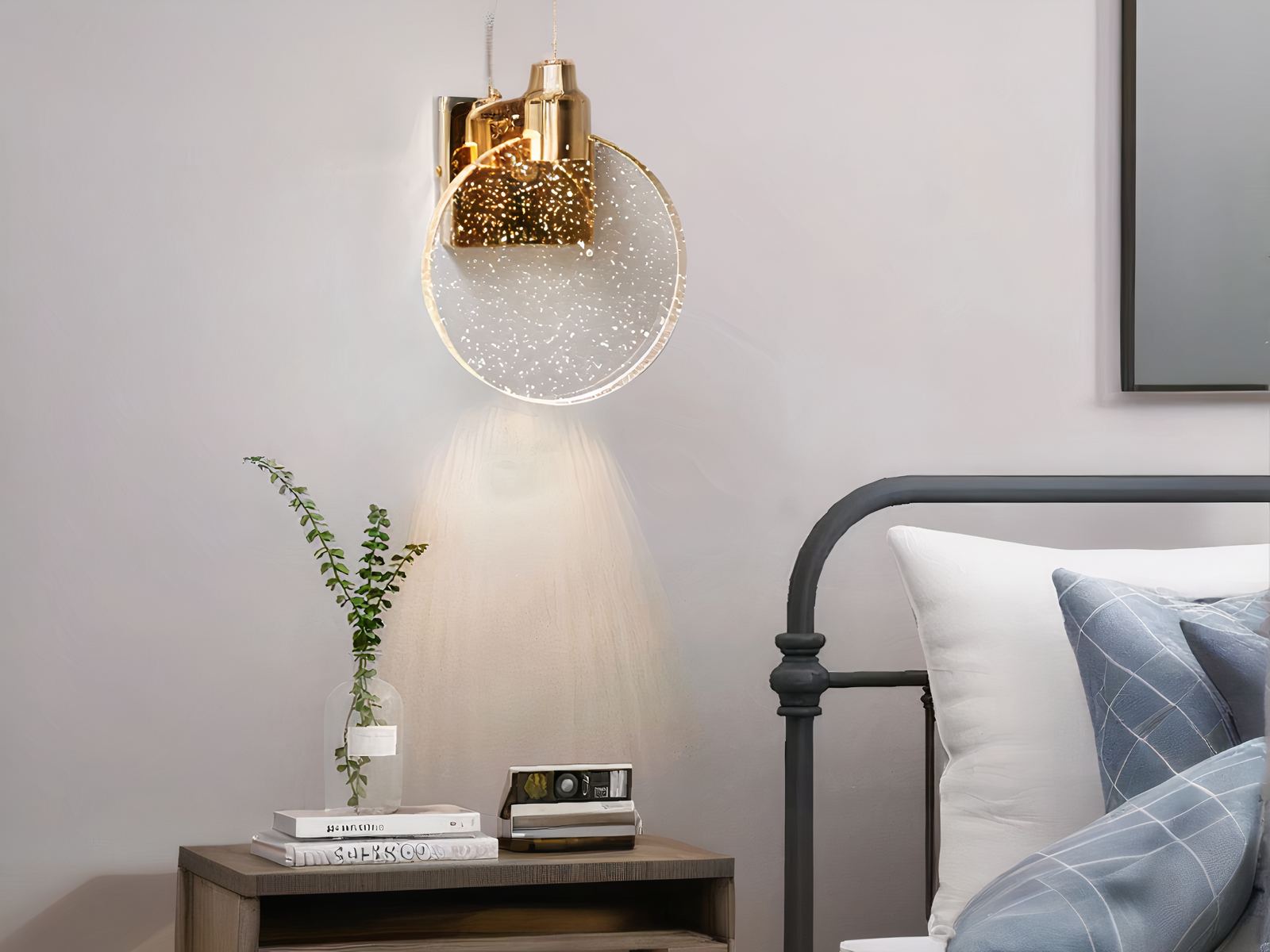 Luminaire LED mural chic et raffiné