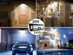 Projecteur extérieur LED avec détecteur de mouvement imperméable et pratique