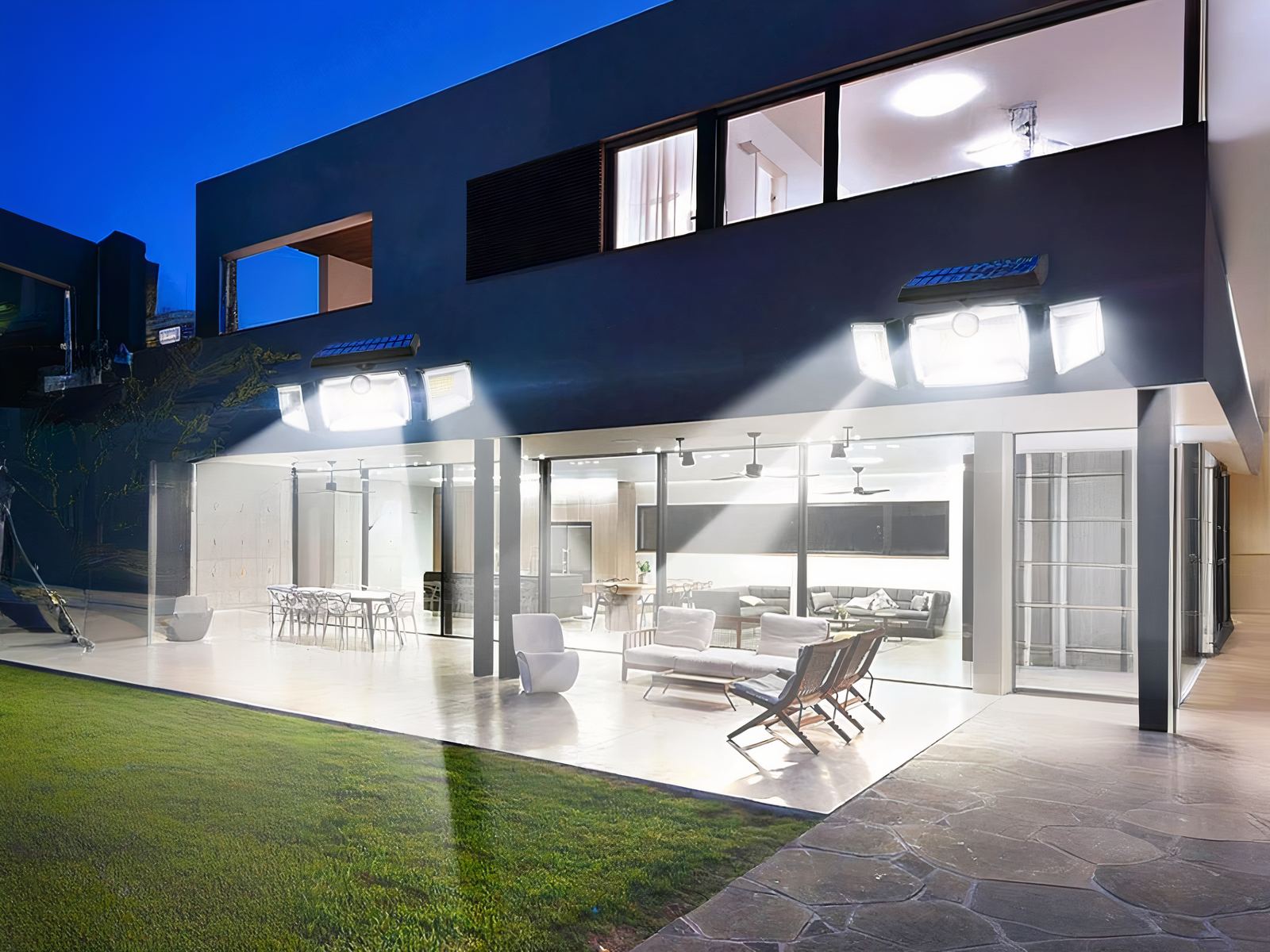 Projecteur extérieur LED puissant et imperméable