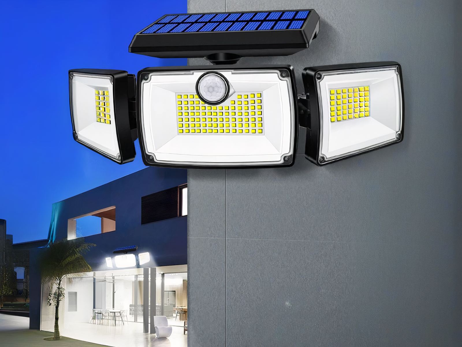 Projecteur extérieur LED puissant et imperméable
