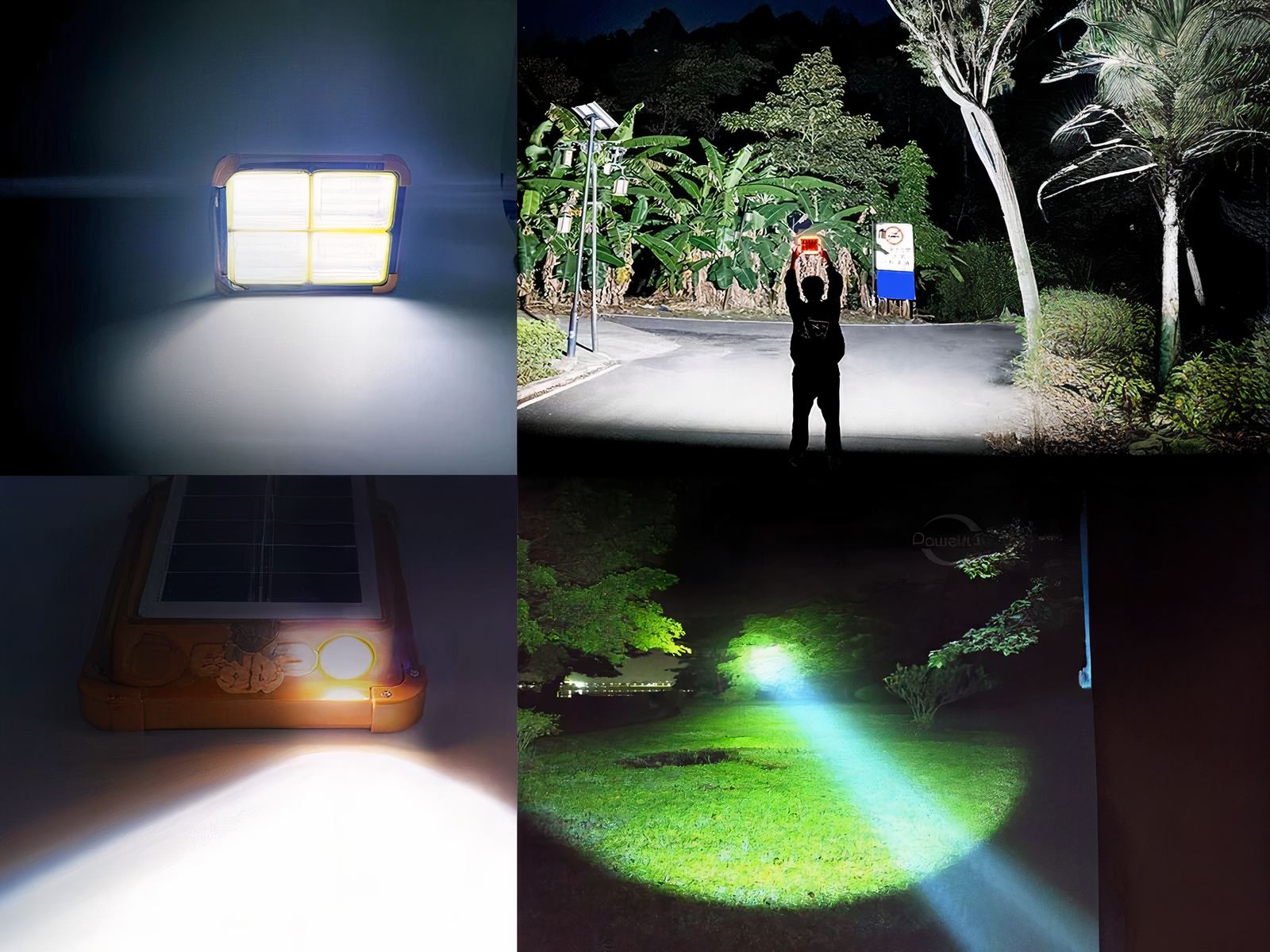 Projecteur extérieur LED puissant et pratique avec poignée intégré