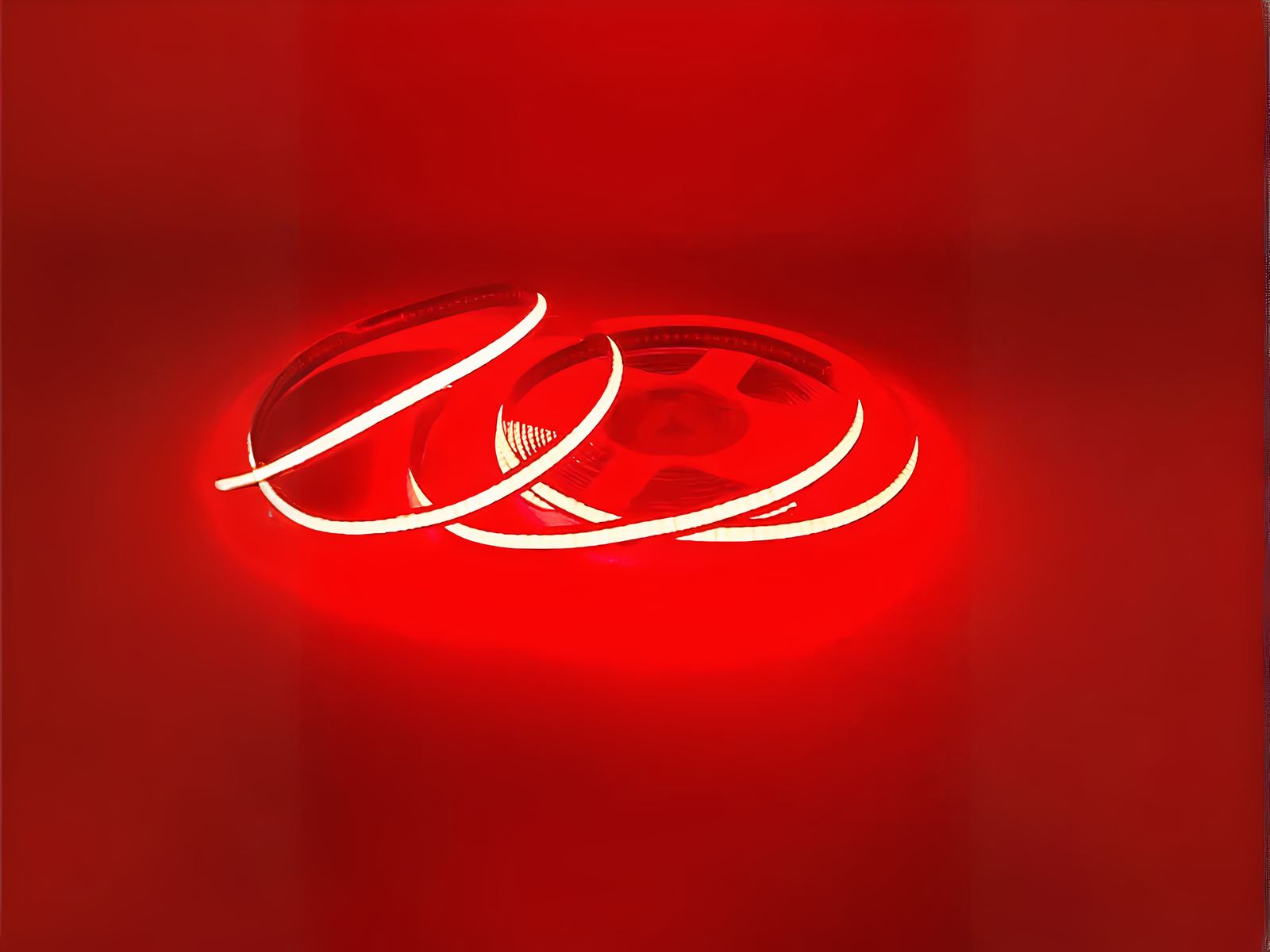 Ruban led 12v adhésive flexible lumière rouge
