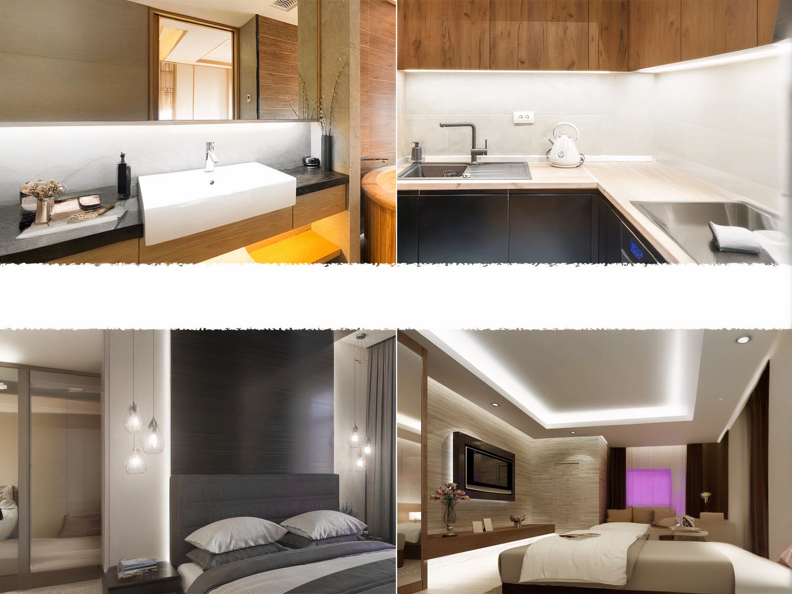 Ruban led 12v blanc étanche avec télécommande