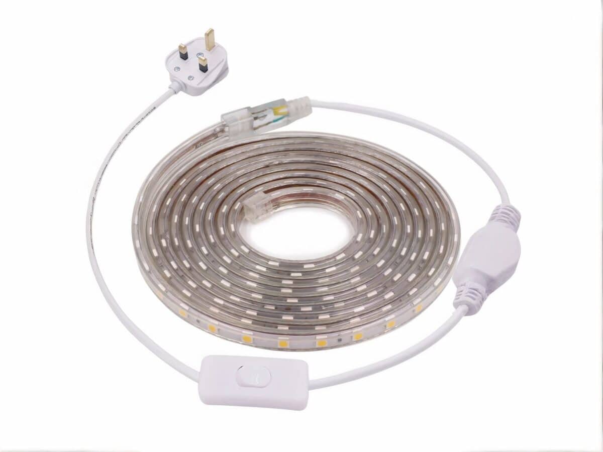 Ruban LED 220V adaptable et polyvalent