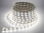 Ruban LED 220V adaptable et polyvalent enroulé et allumé